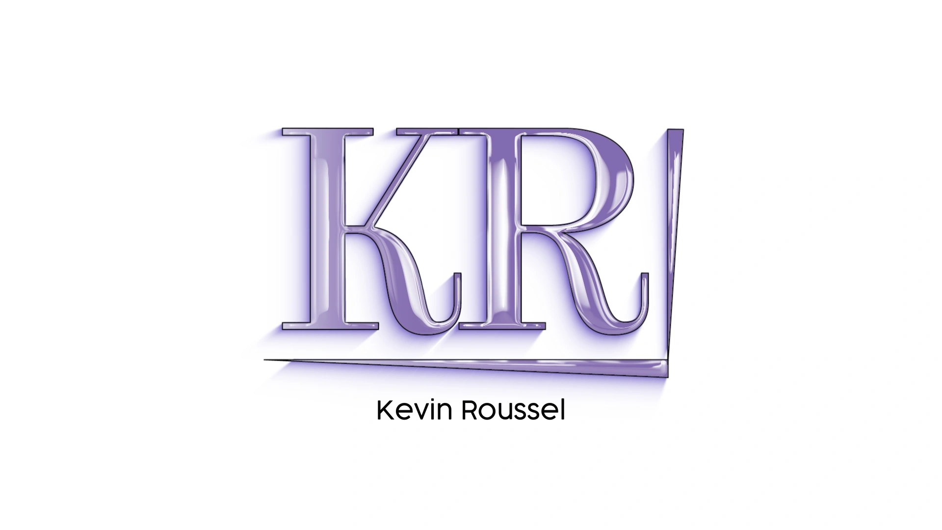 logo animé K R